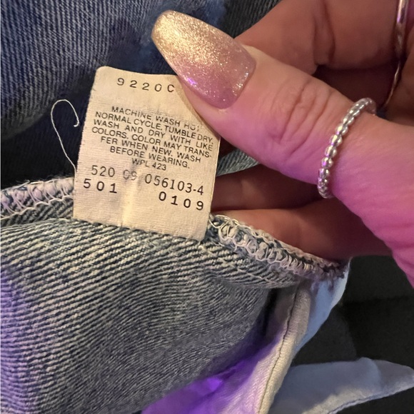 Acid wash vintage 501’s - Picture 4 of 4